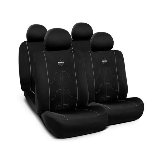 Car Seat Covers MOMO MOMLSC021BG Black Black/Grey 11 Pieces-0